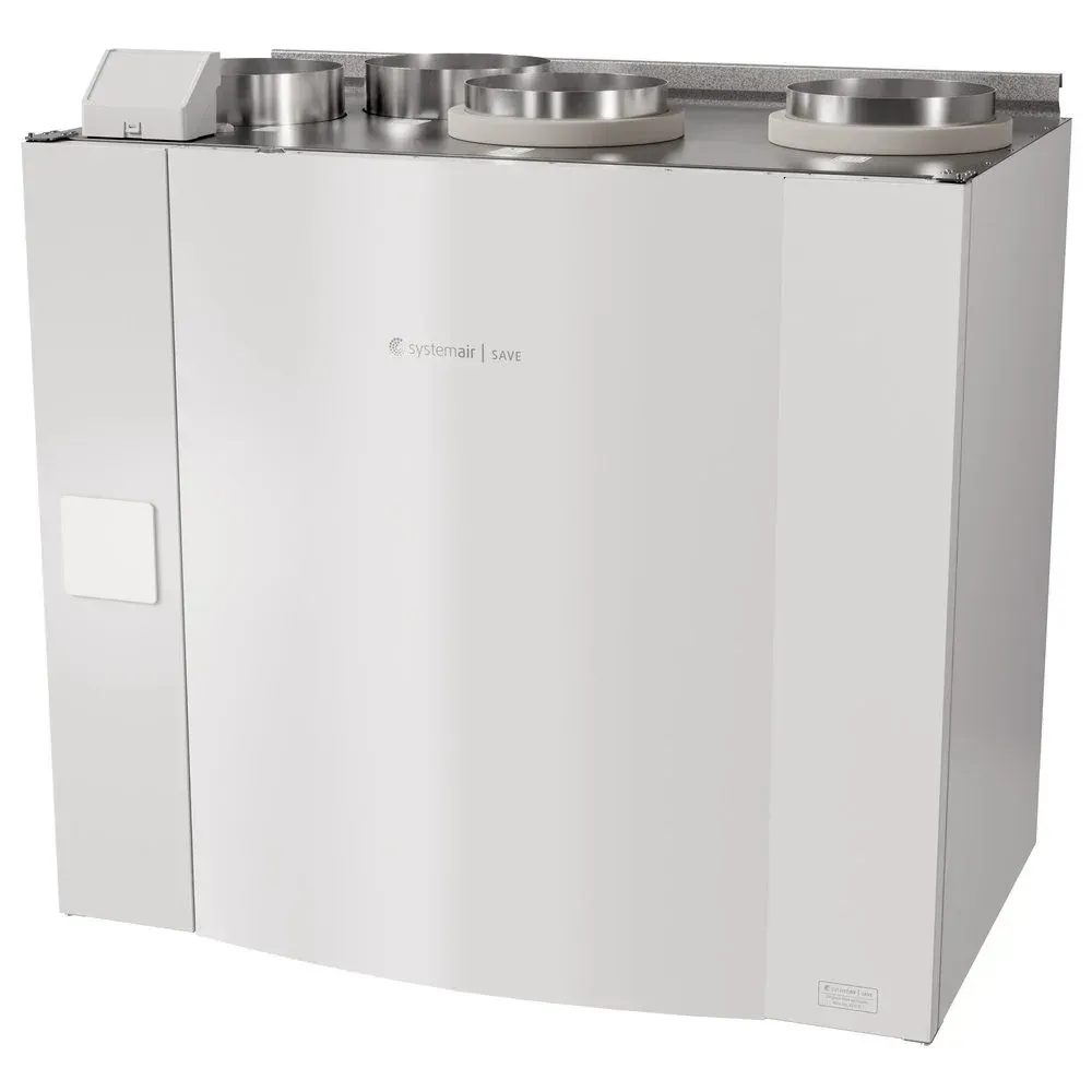 Systemair Wohnraumlüftung SAVE VTR 500 L ? 500 m3/h ? WRG 80% ? 1,67 kW Heizung ...