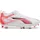 AG/FG Kinder Puma White/Black/Glowing Red 36