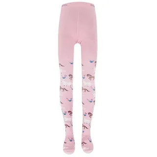 Ewers Strumpfhose Strumpfhose Pferde 76% Baumwolle, 22% Polyamid, 2% Elasthan rosa 134/146 | 91 cm
