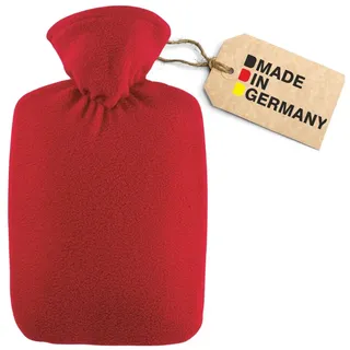 Hugo Frosch 0411 Wärmflasche Klassik 1,8 l rot