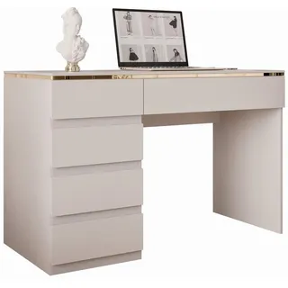 Lukmebel Schreibtisch Aurora Kaschmir beige