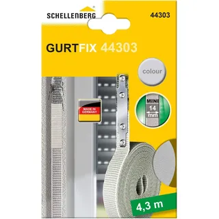 Schellenberg 44303 Grau Gurtfix Reparatursatz der Gurt-Rollladen Breite 14 mm