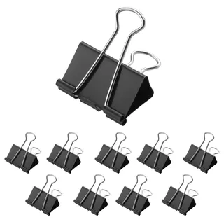 Westcott 12 WESTCOTT Foldbackklammern schwarz 5,0 cm