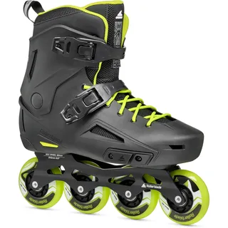 Rollerblade Lightning, Inline Skates für Männer, Urban Inliner, Schwarz/Gelb, 38/38.5