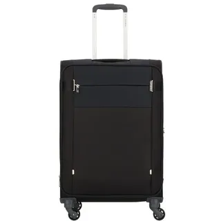 Samsonite Citybeat 4 Rollen Trolley 66 cm mit Dehnfalte schwarz