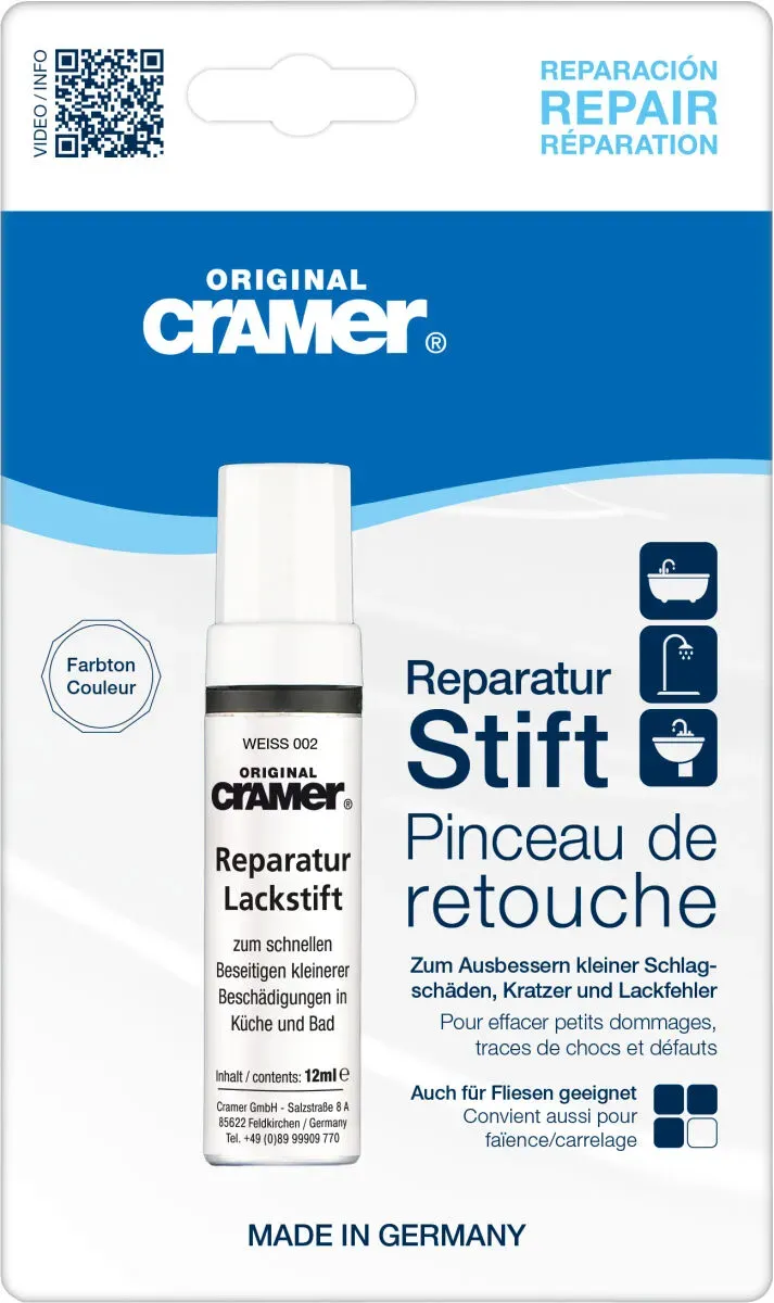 CRAMER Reparatur-Stift 12 ml reinweiß