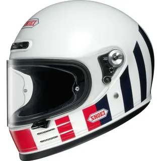 Shoei Glamster Resurrection Helm, schwarz-weiss-rot, Größe XS für Männer