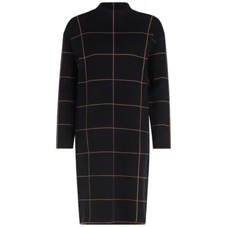 Betty Barclay Strickkleid mit Jacquard Patch Black/Brown,40 | 40