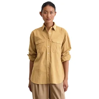 Marc O'Polo Langarmbluse aus Organic-Cotton-Lyocell-Mix braun XXXL (46)