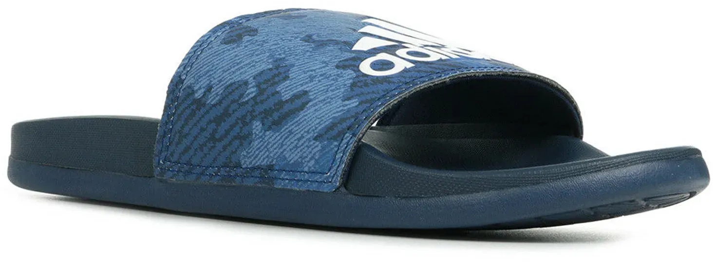 adidas Adilette Comfort Sandalen blau- Gr. 40.5
