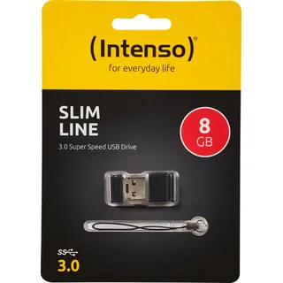 Intenso Slim Line 8GB schwarz USB 3.0