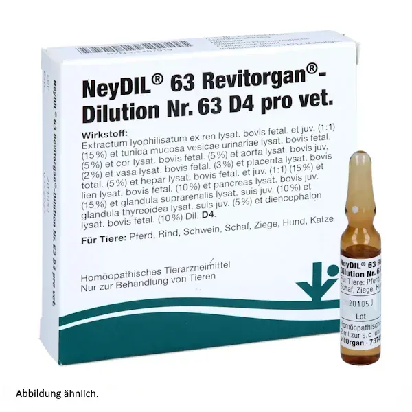 Neydil Nr.63 D4 pro vet. Ampullen 5x2ml