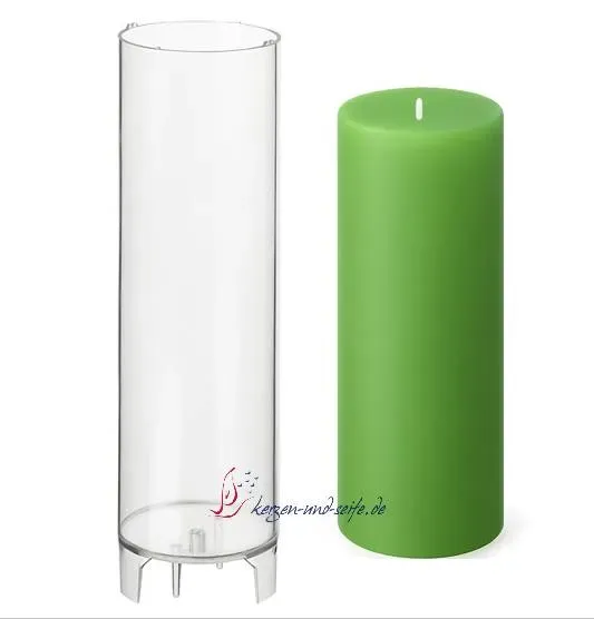 Zylinder D 67mm H 220mm Kerzengießform