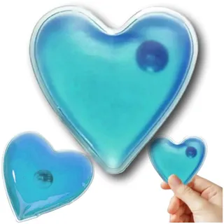 Przydasie Herz Handwärmer Knicken - Taschenwärmer Knicken - Taschenwärmer Wiederverwendbar - Handwärmer Wiederverwendbar - Hand Warmer - Hand Wärmer - Habdwärmer - Wärmepads hände Blau