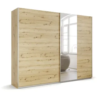 Kronach 312x210cm 2-türig, artisan-eiche/Spiegel