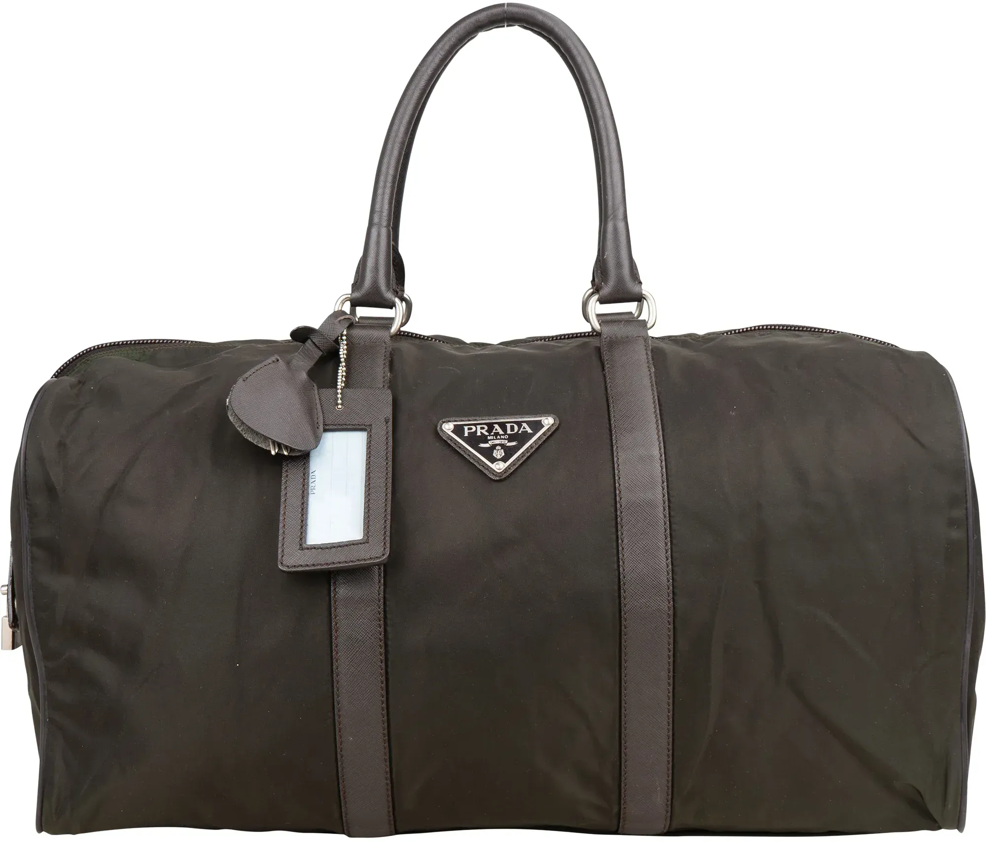 Prada Prada Nylon Triangle Duffle Bag 48 Koffer24