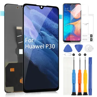 OLED Display für Huawei P30 LCD Display für Huawei P30 ELE-L29 ELE-L09 ELE-L04 Touch Screen Digitazer Assembly mit Reparatur Kit (Nicht für P30 Pro)