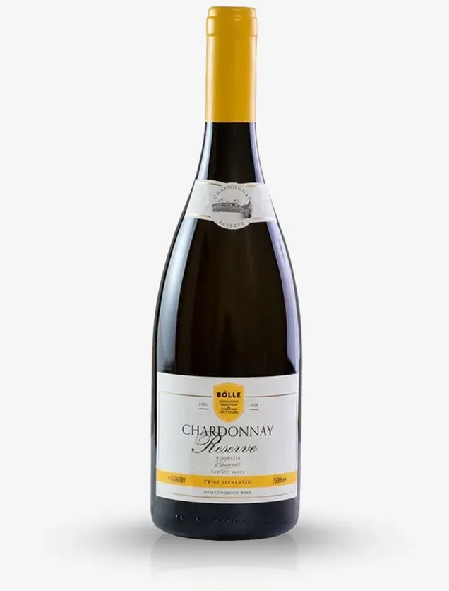 BOLLE CHARDONNAY RESERVE: Alkoholfreier Weißwein, vollmundig und großzügig.