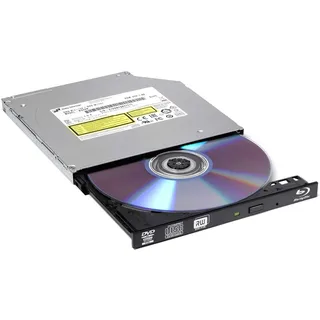 LG HLDS BU40N (Blu-ray Brenner, Blu-ray Laufwerk, CD Brenner, CD Laufwerk, DVD Brenner, DVD Laufwerk), Optisches Laufwerk, Schwarz