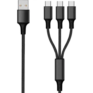 2Go 797156 USB Ladekabel - Schwarz