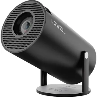 lqwell LQWELL® Beamer, Mini Projektor, unterstützt WiFi, BT5.0 mit Android OS 11, Auto Trapezkorrektur, 220-Grad-Winkel, 150-Zoll-Display für Phone/PC/Xbox, hdmi, 2025 Upgrade