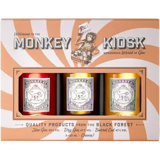 Monkey 47 Monkey Kiosk Gin Probierset