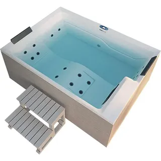 Home Deluxe  Nimbus Deluxe mit Treppe und Thermoabdeckung  207 x 73 x 144 cm