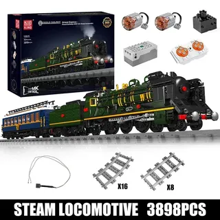 Schimmel König 12025 technischen Zug Baustein orientieren Express-Französisch Eisenbahnen sncf 231 Dampfloko motive Kinder Weihnachts geschenk