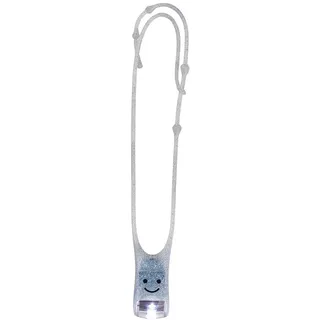 Moses moses. Lese Buddy - Das Leselicht für Kinder | Multifunktionale Leselampe in Silber mit Glitzer | Taschenlampe zum Umhängen, 26244