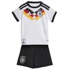 adidas DFB Home Minikit Baby WM2026 - weiß/schwarz/rot/gold - 80