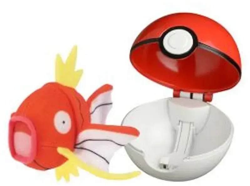 Pokemon - Pokeball Action Set mit Plüschfigur