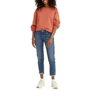 Levi's Mid Rise Boyfriend Jeans, Lapis Gem, Mittel, 25W 27L