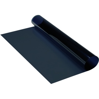 FoliaTec Blacknight Superdark Tönungsfolie mit Wärmeschutz (76x300 cm)