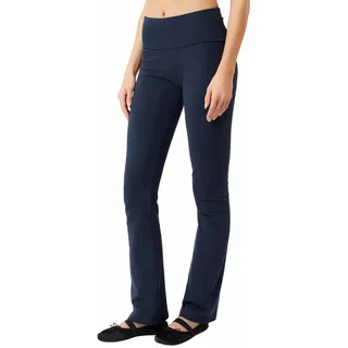 Mandala Classic Rolldown Pants (Dunkelblau XS Größe) Yogabekleidung