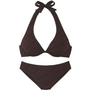 S.Oliver Bügel-Bikini Damen braun Gr.38 Cup E