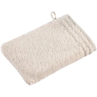 Waschhandschuh 16 x 22 cm ivory