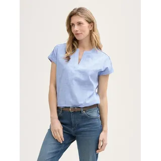 Tom Tailor Kurzarm-bluse - Dreamy Blue - 36
