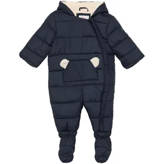 S.Oliver Schneeanzug mit abnehmbaren Füsschen und samtigem Fleecefutter navy 74