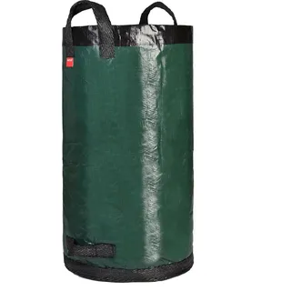 Noor Gartenabfallsack Profi M 120 Liter – Reißfester Laubsack mit verstärktem Boden & umlaufendem Gurt – für Gartenabfälle, Laub und Grünschnitt – Gartensack faltbar & kompakt