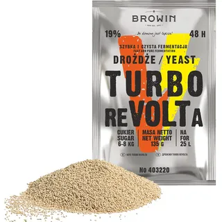 Browin 403220 Hefe Turbo ReVOLTa Turbohefe 48h 19%