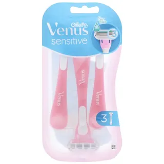 Gillette Venus Sensitive Einwegrasierer 3 Damenrasierer Rasierer mit Komfortklin