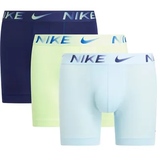 Nike Dri-fit Essential Brief Boxershorts 3 Einheiten - Brly Vlt / Glcr Ble / Ble Void Mve Wb - XL