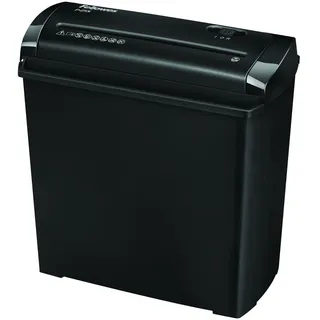 Fellowes Aktenvernichter Powershred P-25S Streifenschnitt 7mm, Papierschredder für Zuhause, Schredder mit 11L Papierkorb, Aktenvernichter für Standard Datenschutz, gelegentliche Nutzung