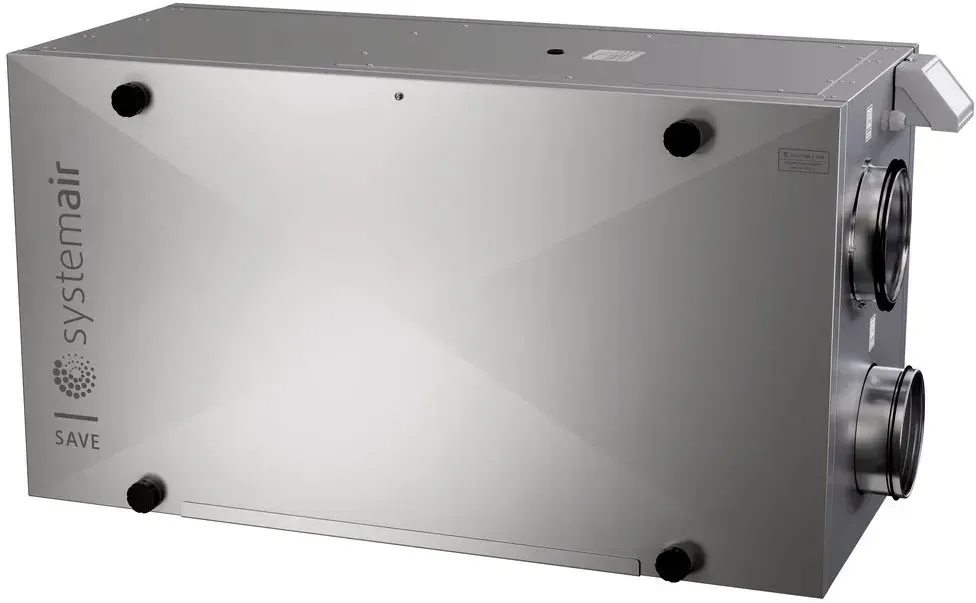 Systemair Wohnraumlüftungsgerät SAVE VSR 300 ? für bis 240m2 ? drehender WT ? EC...