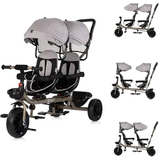 Babyshoppen Dreirad Hip Hop, für Zwillinge