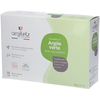 Argiletz Argile Verte Coussin D'argile - Cataplasme d'argile verte, prêt à l'emploi. b 900 g Kissen