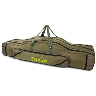 Sport Tent-Allround Rutentasche Rutenfutteral Angeltasche Angelkoffer 2-4 Fächer Verschiedene Längen (120cm, 3 Kammer)