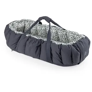 Sebra - 3-in-1 Baby Nestchen, blue olive