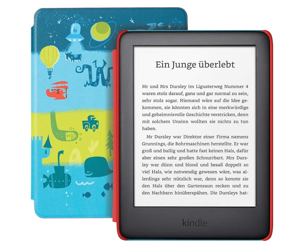 Bild Kindle Kids Edition 8 GB + Hülle Weltall