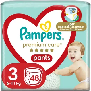 Pampers Premium Care Pants Midi Size 3 Höschenwindeln 6-11kg 48 St.